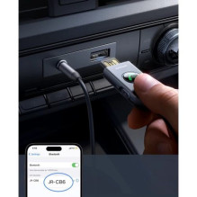 Adapter Joyroom 'JR-CB6' gray (Input: 'Bluetooth 5.3' / Output: 'AUX') Adapter Joyroom 'JR-CB6' gray (Input: 'Bluetooth 5.3' / Output: 'AUX')