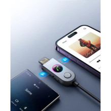 Adapter Joyroom 'JR-CB6' gray (Input: 'Bluetooth 5.3' / Output: 'AUX') Adapter Joyroom 'JR-CB6' gray (Input: 'Bluetooth 5.3' / Output: 'AUX')