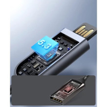 Adapteris Joyroom 'JR-CB6' pilkas (Input: 'Bluetooth 5.3' / Output: ''AUX')