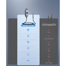 Adapter Joyroom 'JR-CB6' gray (Input: 'Bluetooth 5.3' / Output: 'AUX') Adapter Joyroom 'JR-CB6' gray (Input: 'Bluetooth 5.3' / Output: 'AUX')