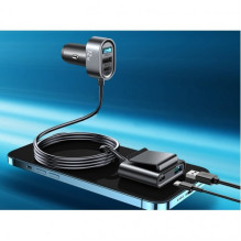 Car charger Joyroom 'JR-CL05' black 72W (2xPD / 3xQC3.0) Car charger Joyroom 'JR-CL05' black 72W (2xPD / 3xQC3.0)