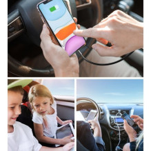Car charger Joyroom 'JR-CL05' black 72W (2xPD / 3xQC3.0) Car charger Joyroom 'JR-CL05' black 72W (2xPD / 3xQC3.0)