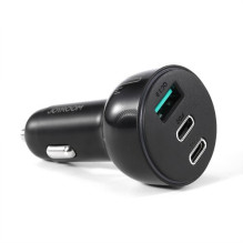 Car charger Joyroom 'JR-CL26' black 70W (2xPD / 1xQC3.0) Car charger Joyroom 'JR-CL26' black 70W (2xPD / 1xQC3.0)