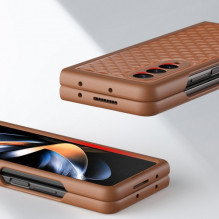 Case Dux Ducis "Venice" for Samsung F936 Z Fold4 brown