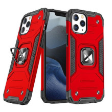 Dėklas Wozinsky 'Ring Armor' skirtas Apple iPhone 13 Pro raudonas