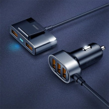 Car charger Joyroom 'JR-CL03' black (5xQC3.0) Car charger Joyroom 'JR-CL03' black (5xQC3.0)