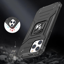 Dėklas Wozinsky 'Ring Armor' skirtas Apple iPhone 13 Pro rožinis Dėklas Wozinsky 'Ring Armor' skirtas Apple iPhone 13 Pro rožinis