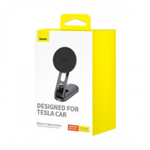 Car holder Baseus 'T-Space' silver (magnetic / adhesive) Car holder Baseus 'T-Space' silver (magnetic / adhesive)