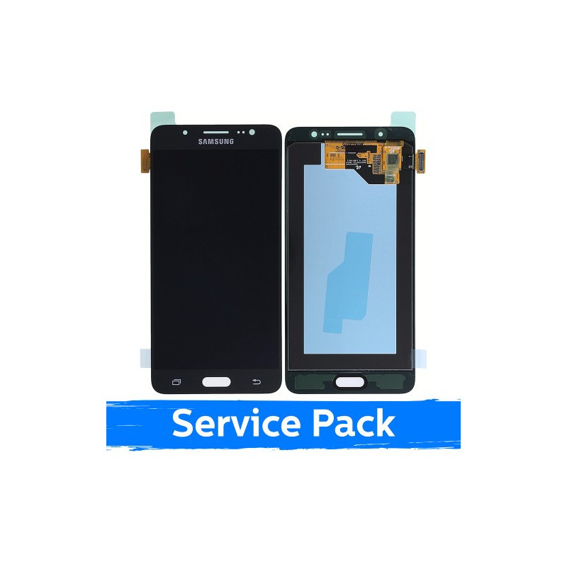 Ekranas skirtas Samsung J510 J5 2016 juodas (Service Pack)