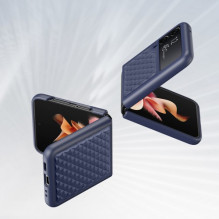 Dėklas Dux Ducis "Venice" skirtas Samsung F711 Z Flip3 mėlynas Dėklas Dux Ducis "Venice" skirtas Samsung F711 Z Flip3 mėlynas