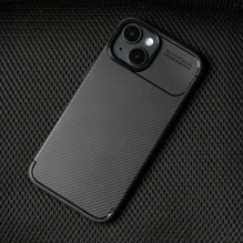 Dėklas 'Carbon' skirtas Apple iPhone 16 Pro Max juodas