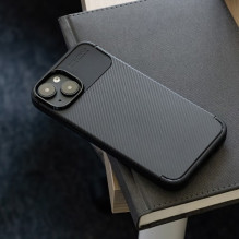 Dėklas 'Carbon' skirtas Apple iPhone 16 Pro Max juodas