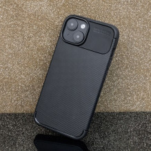 Dėklas 'Carbon' skirtas Apple iPhone 16 Pro Max juodas