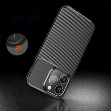 Dėklas 'Carbon' skirtas Apple iPhone 16 Pro Max juodas