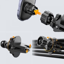 Joyroom car holder 'JR-ZS311' gray (magnetic / for grill) Joyroom car holder 'JR-ZS311' gray (magnetic / for grill)