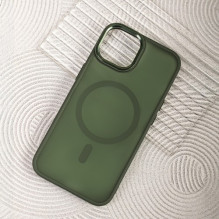 Dėklas 'Frozen Mag' skirtas Apple iPhone 16 žalias