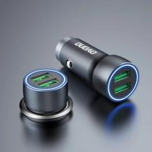 Automobilinis įkroviklis Dudao 'R4+' pilkas 18W (3xQC3.0) Automobilinis įkroviklis Dudao 'R4+' pilkas 18W (3xQC3.0)