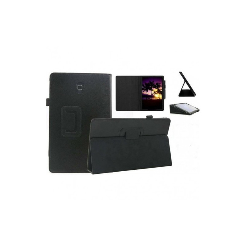 Dėklas Odinis / užverčiamas / baltas skirtas Huawei MediaPad T3 10''