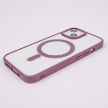 Case 'MagCase Satin' for Apple iPhone 16 Pro burgundy