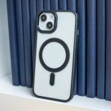 Dėklas 'MagCase Satin' skirtas Apple iPhone 16 juodas