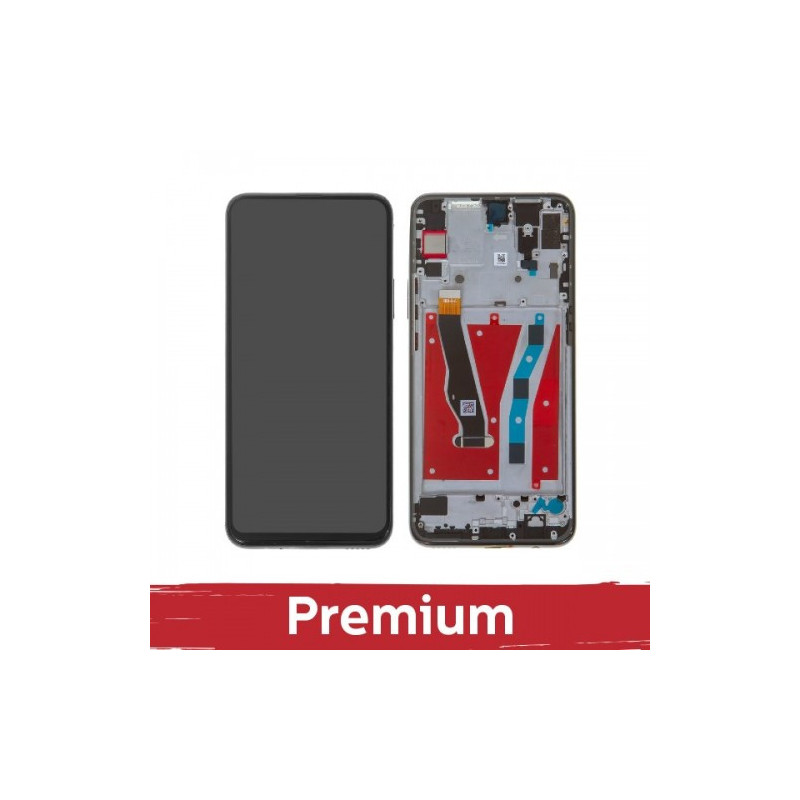 Ekranas skirtas Huawei P Smart Z su rėmeliu / Midnight Black / OEM
