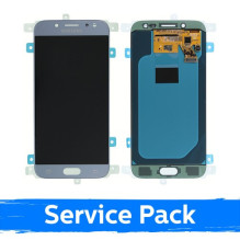 Ekranas skirtas Samsung J530 J5 sidabrinis (Service Pack)