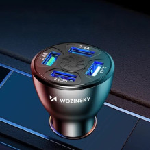 Car charger Wozinsky 'WCCAW' white 50W (4xQC3.0)