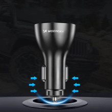 Automobilinis įkroviklis Wozinsky 'WCCAW' baltas 50W (4xQC3.0)