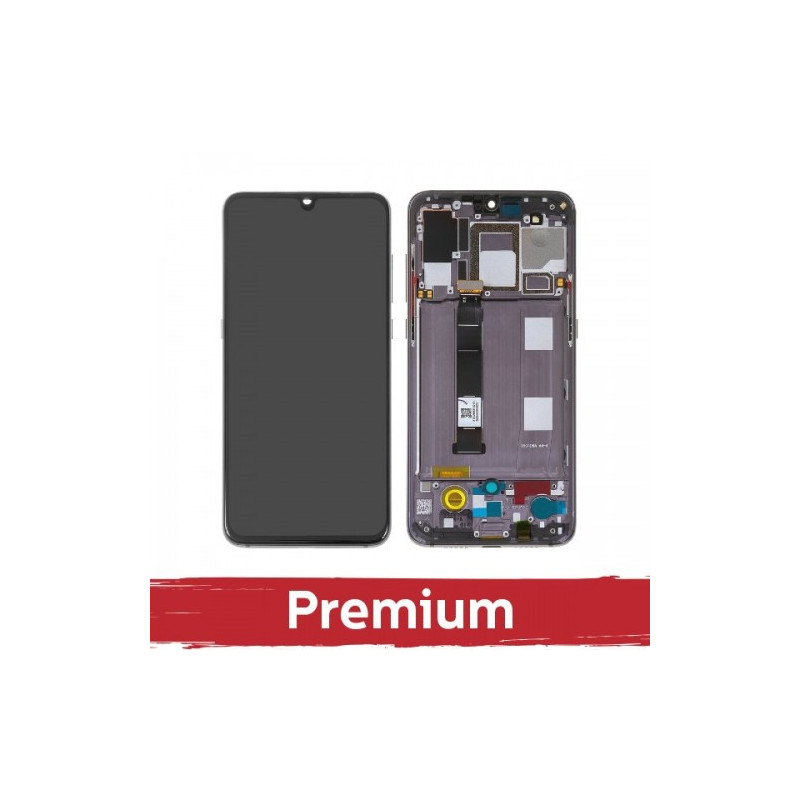 Ekranas skirtas Xiaomi Mi 9 su rėmeliu / Ocan Blue / OEM