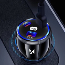 Automobilinis įkroviklis Wozinsky 'WCCCA' juodas 90W (2xPD / 1xQC3.0)