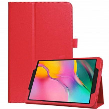 Dėklas Odinis / užverčiamas / raudonas skirtas Huawei MediaPad T3 10''