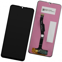 Screen for Huawei Y6P 2020 black HQ