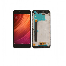 Screen for Xiaomi Redmi Note 5A white with frame HQ