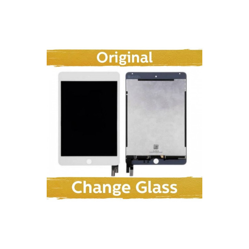 Screen for iPad Mini 4 white (Updated: China)