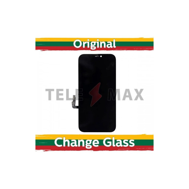 Screen for iPhone 12 / 12 Pro black (Updated: Telemax)