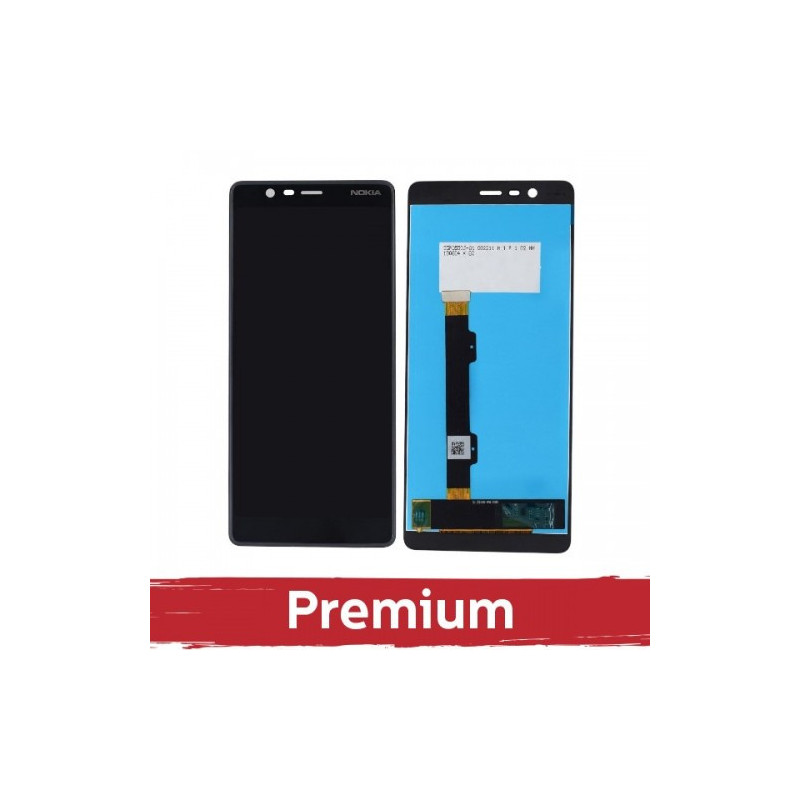 Screen for Nokia 5.1 (Nokia 5 2018) black OEM