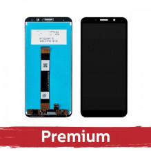 Screen for Huawei Y5P / Honor 9S black OEM
