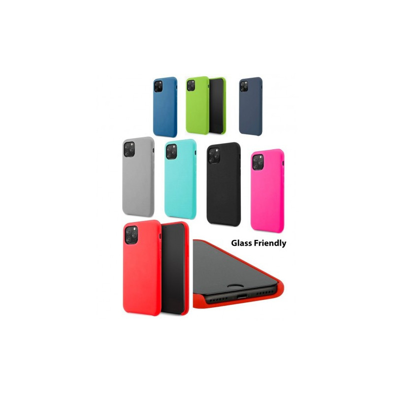 Dėklas "Vennus Silicone" Apple iPhone 12 / 12 Pro šviesiai mėlynas