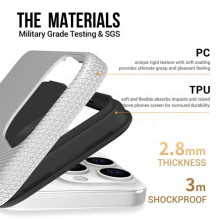 Case 'Vmax Triangle' for Samsung S921 S24 silver