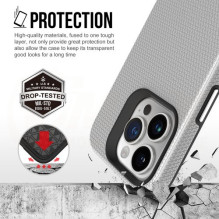 Case 'Vmax Triangle' for Samsung S921 S24 silver