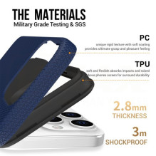 Dėklas 'Vmax Triangle' skirtas Samsung S928 S24 Ultra mėlynas
