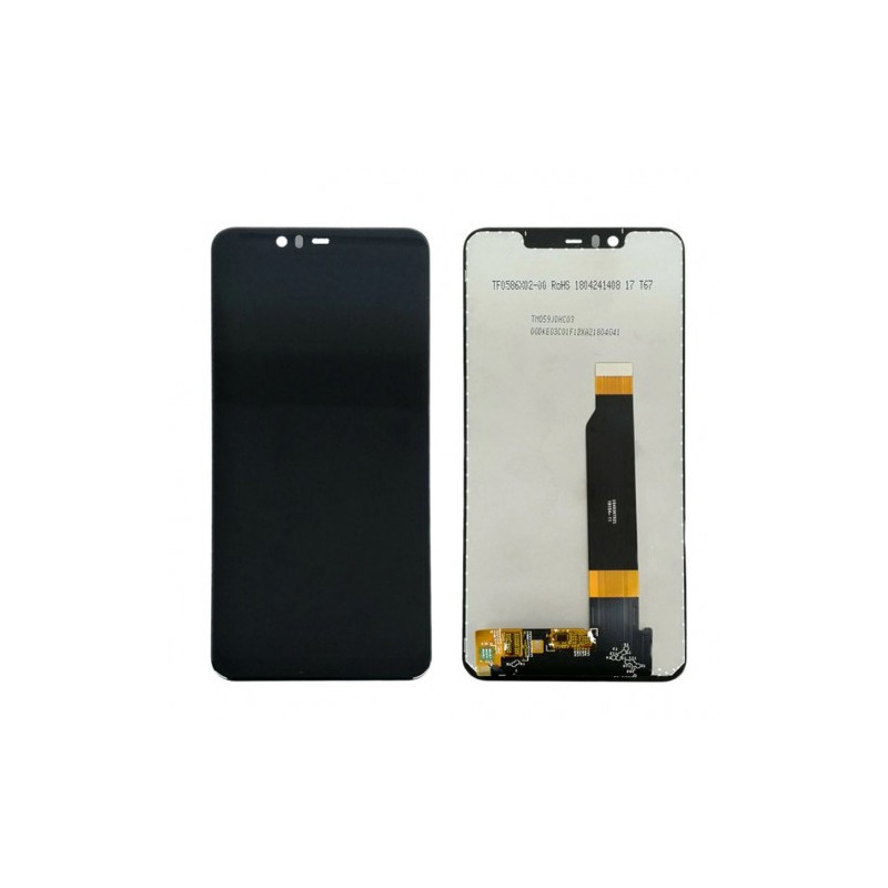 Screen for Nokia 5.1 Plus black HQ