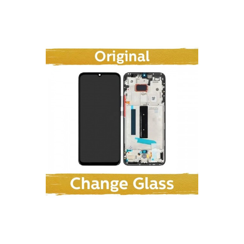 Ekranas skirtas Xiaomi Mi 10T Lite 5G su rėmeliu / Rose Gold Beach / (Atnaujintas: China)