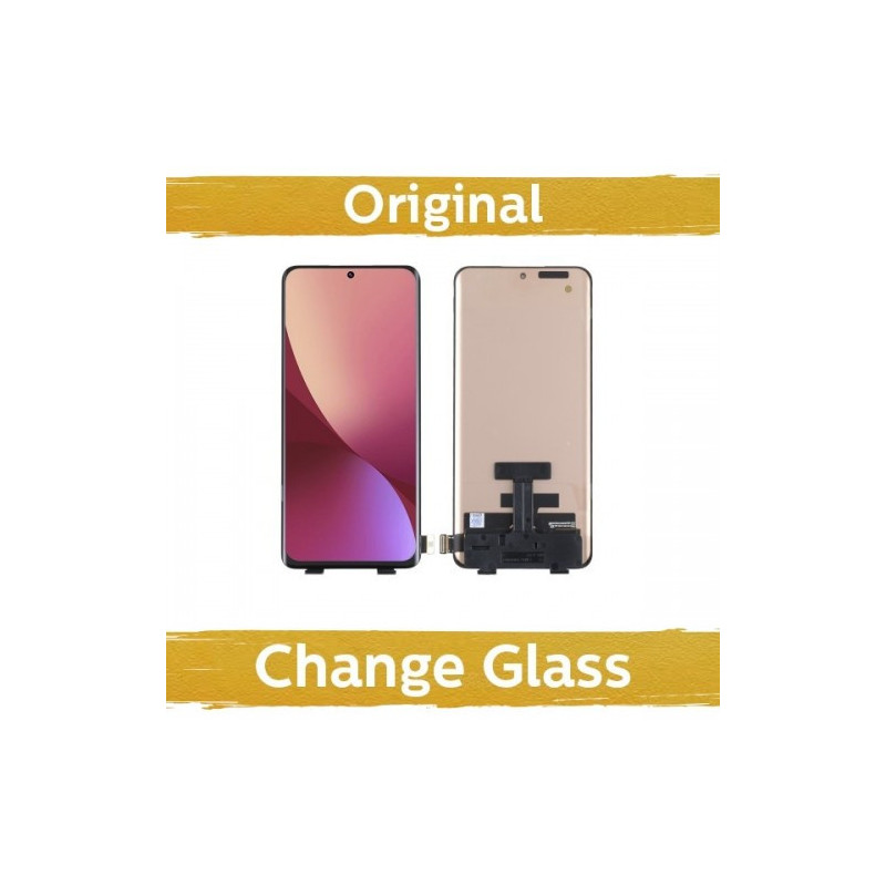 Ekranas skirtas Xiaomi 12 (12X / 12S) juodas (Atnaujintas: China)