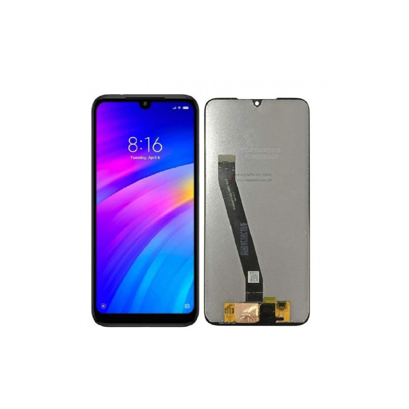 Ekranas skirtas Xiaomi Redmi 7 juodas HQ