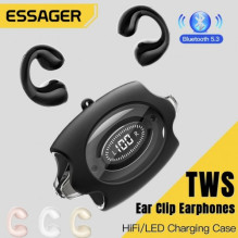 Belaidė laisvų rankų įranga Essager 'E88' juoda (Bluetooth 5.3) Belaidė laisvų rankų įranga Essager 'E88' juoda (Bluetooth 5.3)