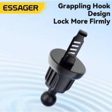 Car holder Essager 'Spiral' black (magnetic / for grill)