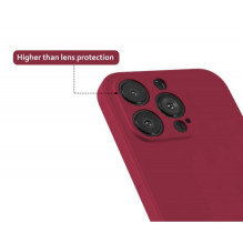 Dėklas 'Liquid Silicone' skirtas Xiaomi Mi 11i / Poco F3 / Poco F3 Pro bordo