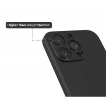Case "Liquid Silicone" for Samsung A556 A55 5G black