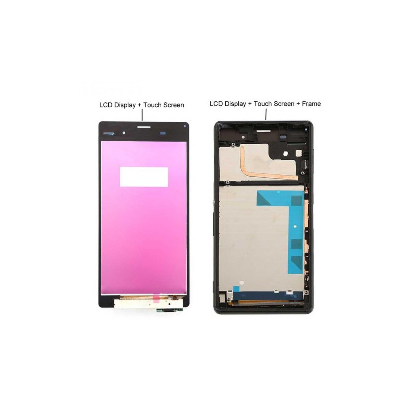 Ekranas skirtas Sony Xperia Z3 D6603 juodas 100% originalus (9 / 10)